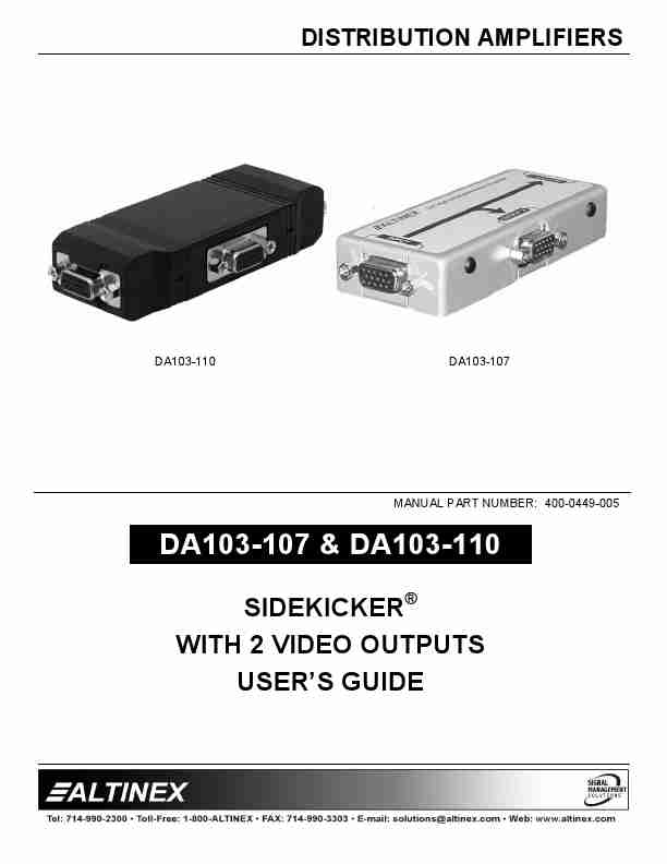Altinex Car Amplifier DA103-107-page_pdf